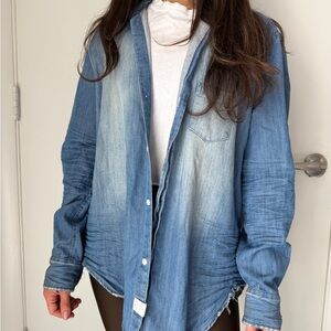 Frank & Eileen Blue Denim Shirt